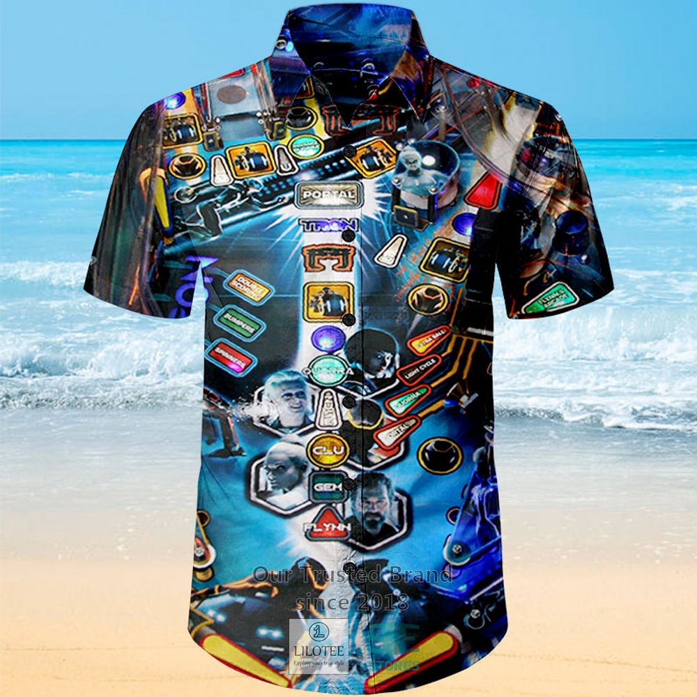 Tron Pinball Hawaiian Shirt 1