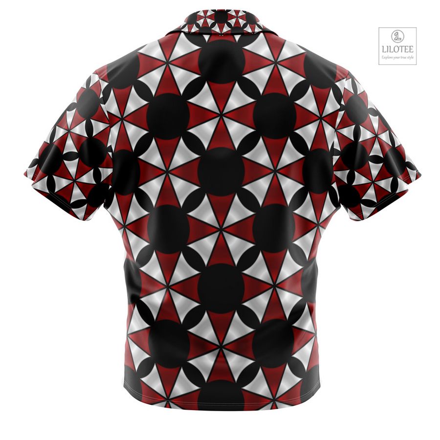 Umbrella Corporation Resident Evil Short Sleeve Hawaiian Shirt 7