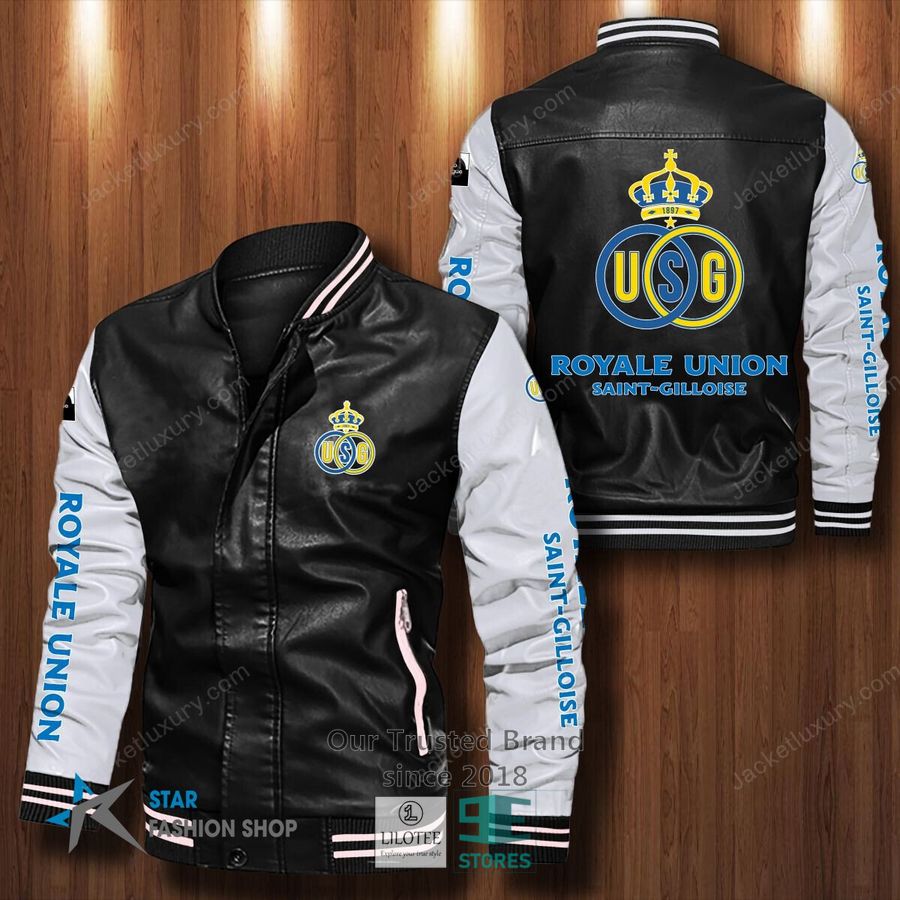 Union Saint-Gilloise Bomber Leather jacket 12