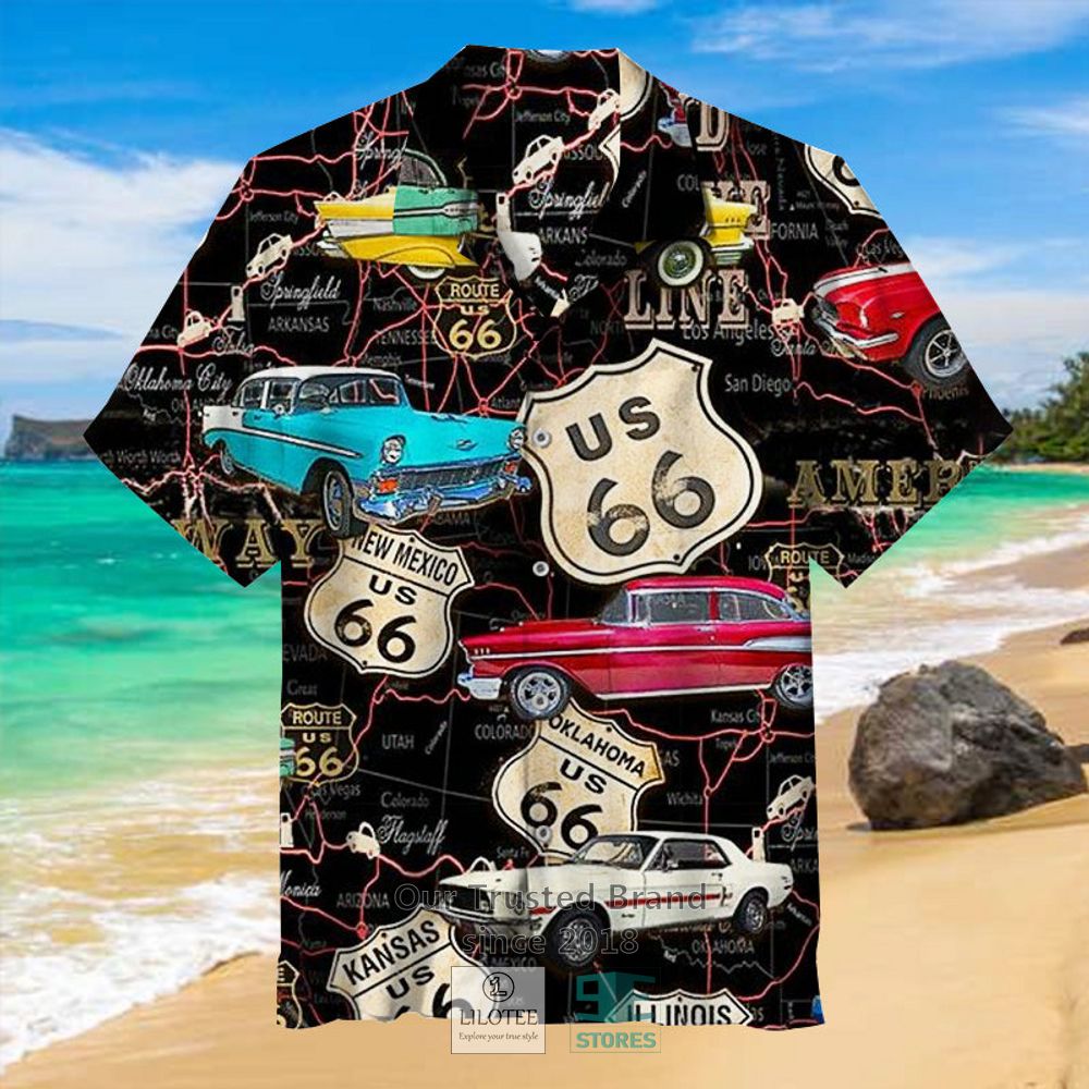 US 66 Land Hawaiian Shirt 2