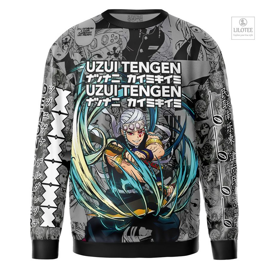Uzui Tengen Collage Demon Slayer Streetwear Sweatshirt 13