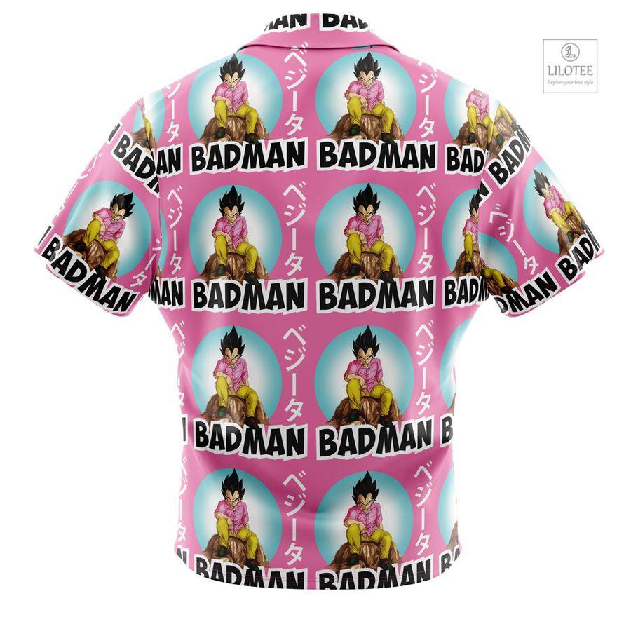 Vegeta Badman Dragon Ball Z Short Sleeve Hawaiian Shirt 5