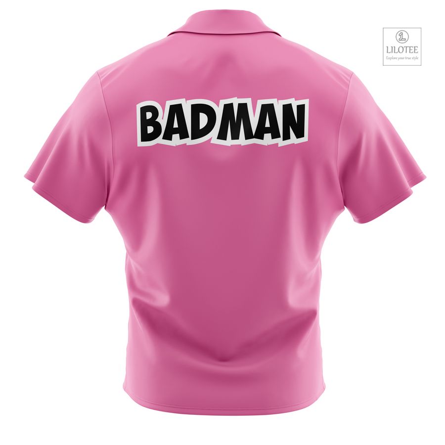 Vegeta Badman Pink Dragon Ball Z Short Sleeve Hawaiian Shirt 7