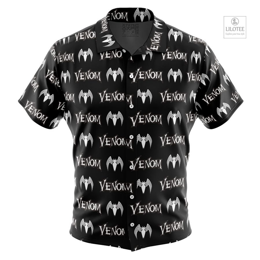 Venom Marvel Short Sleeve Hawaiian Shirt 8