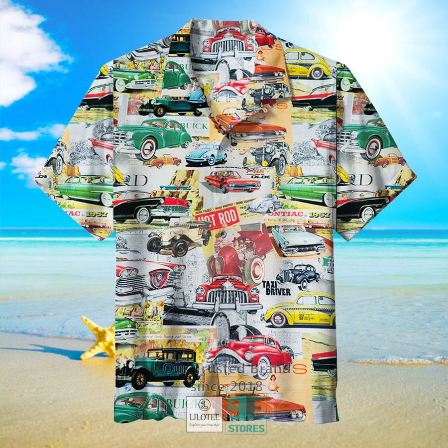Vintage Car Hawaiian Shirt 2