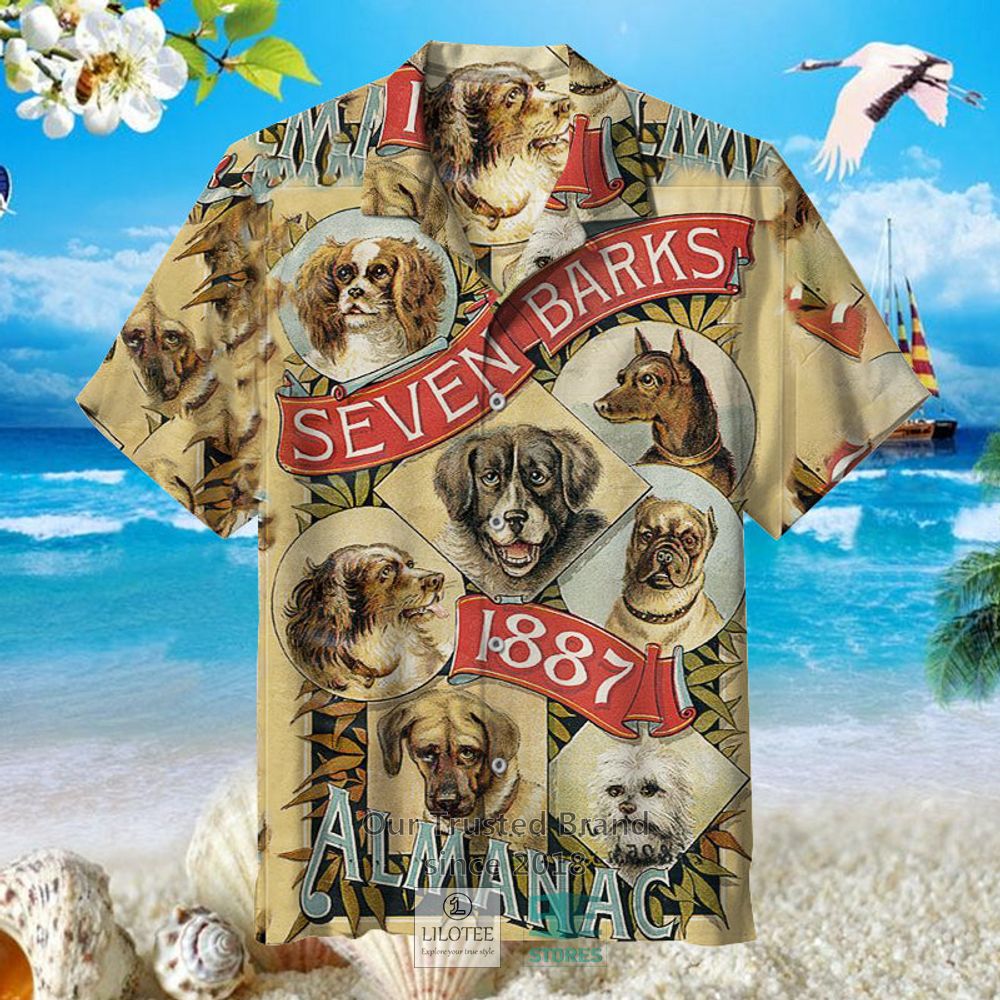 Vintage Seven Barks Almanac 1887 Hawaiian Shirt 6