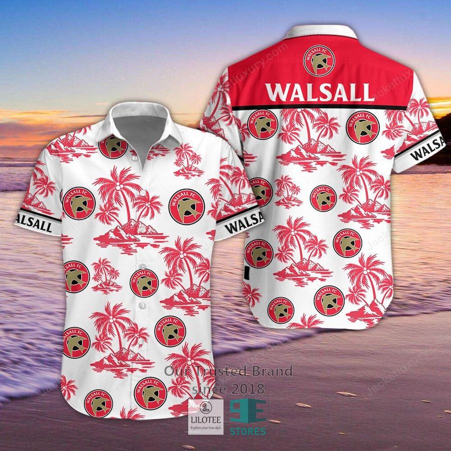 Walsall FC Hawaiian Shirt 5