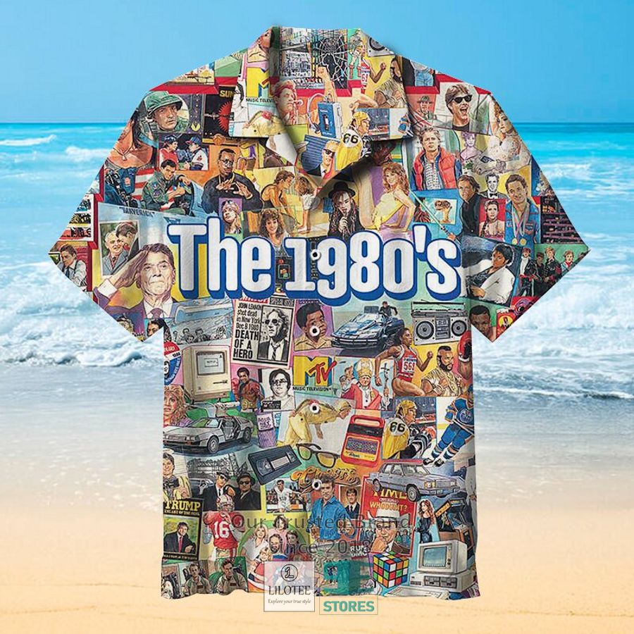Welcome to the 1980s Casual Hawaiian shirt 2