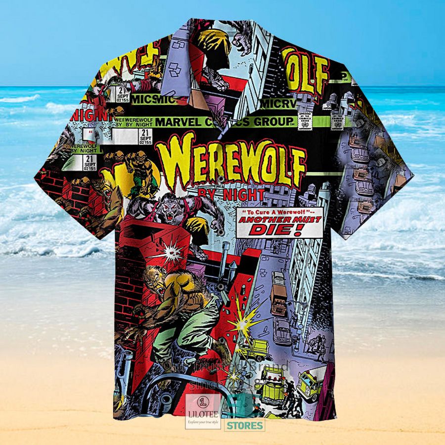 Werewolf By Night Hawaiian Shirt 3