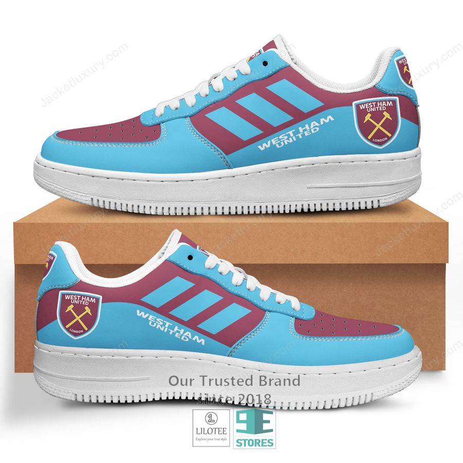 West Ham United F.C Nice Air Force Shoes 4
