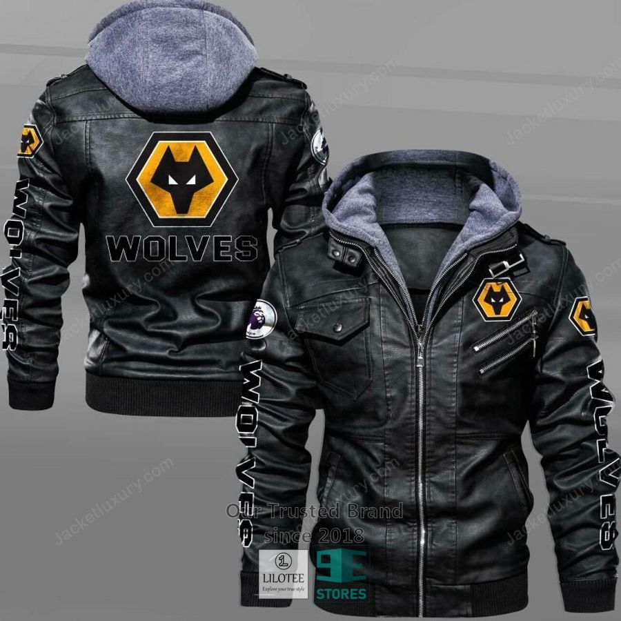 Wolverhampton Wanderers F.C Leather Jacket 5