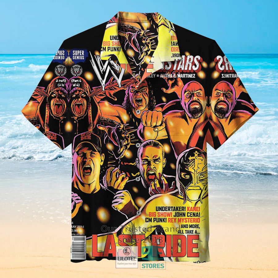 WWE Superstar Casual Hawaiian Shirt 3