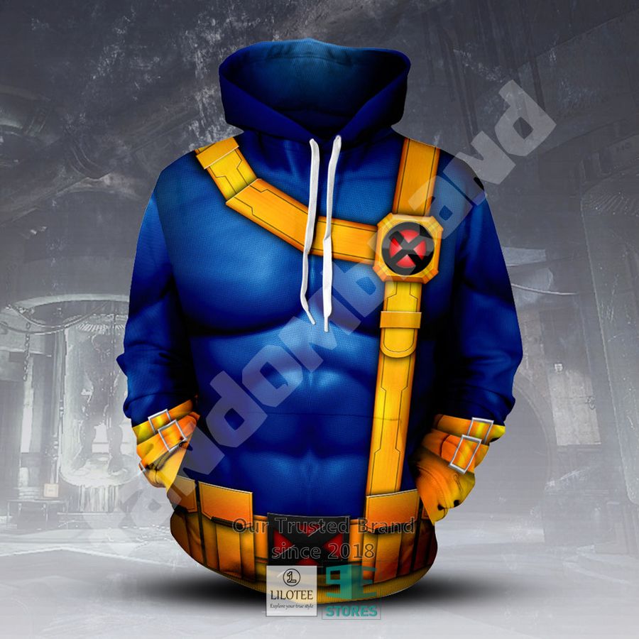 X-men Cyclops Suit 3D Hoodie 7