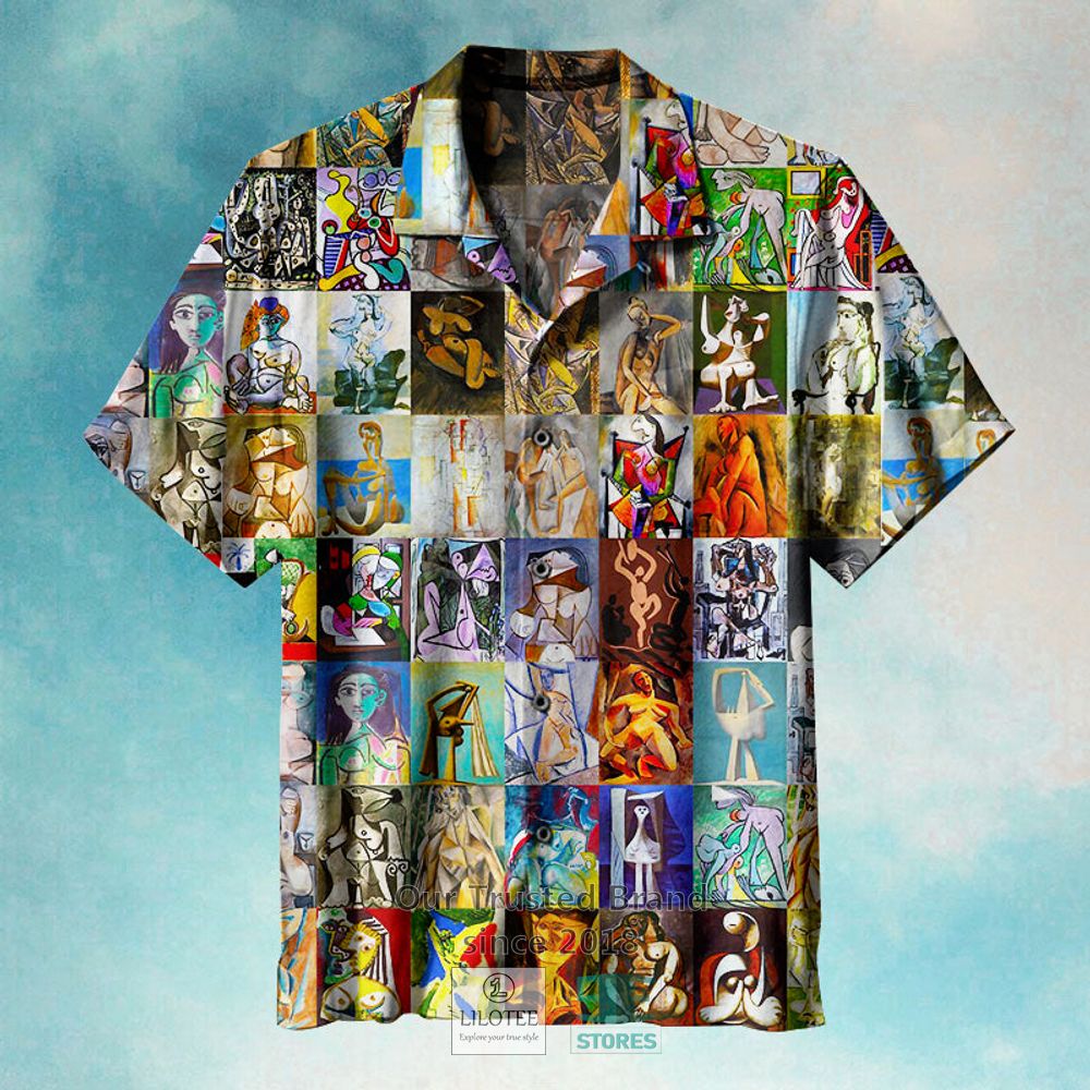 Picasso Nudes Hawaiian Shirt 3