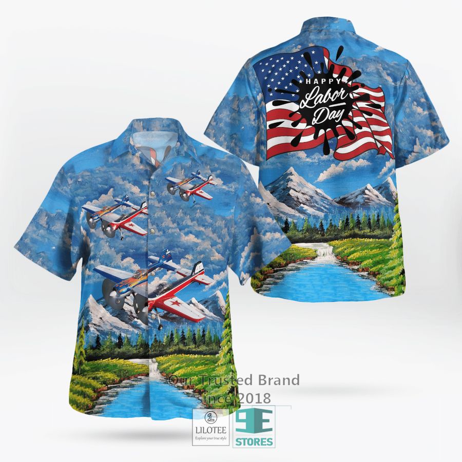 Yak110Kc Air Showhappy Labor Daynew Centurykansas Hawaiian Shirt 8