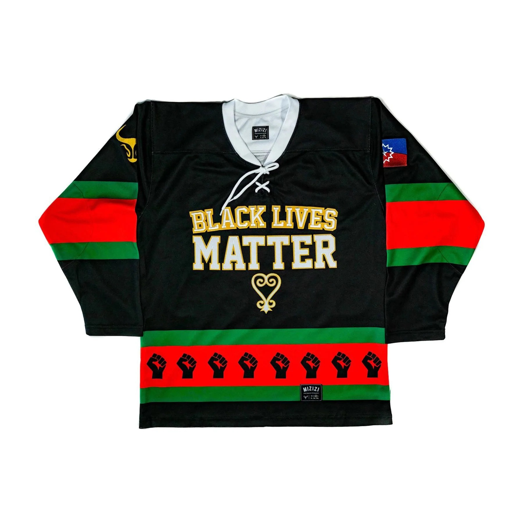 Black Lives Matter Hockey Jersey 9