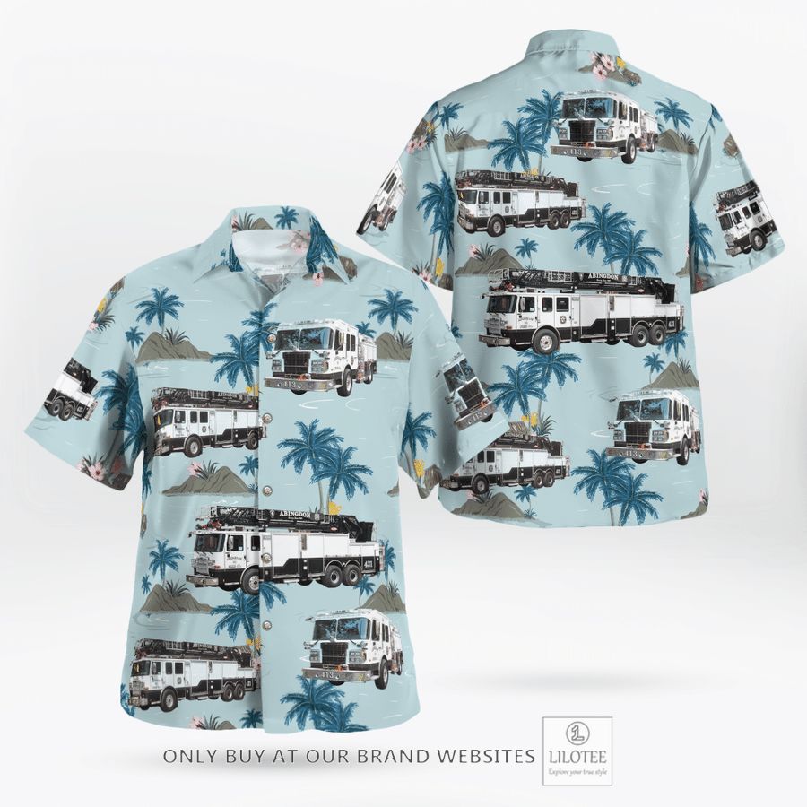 Abingdon Fire Company - MD Hawaiian Shirt 17