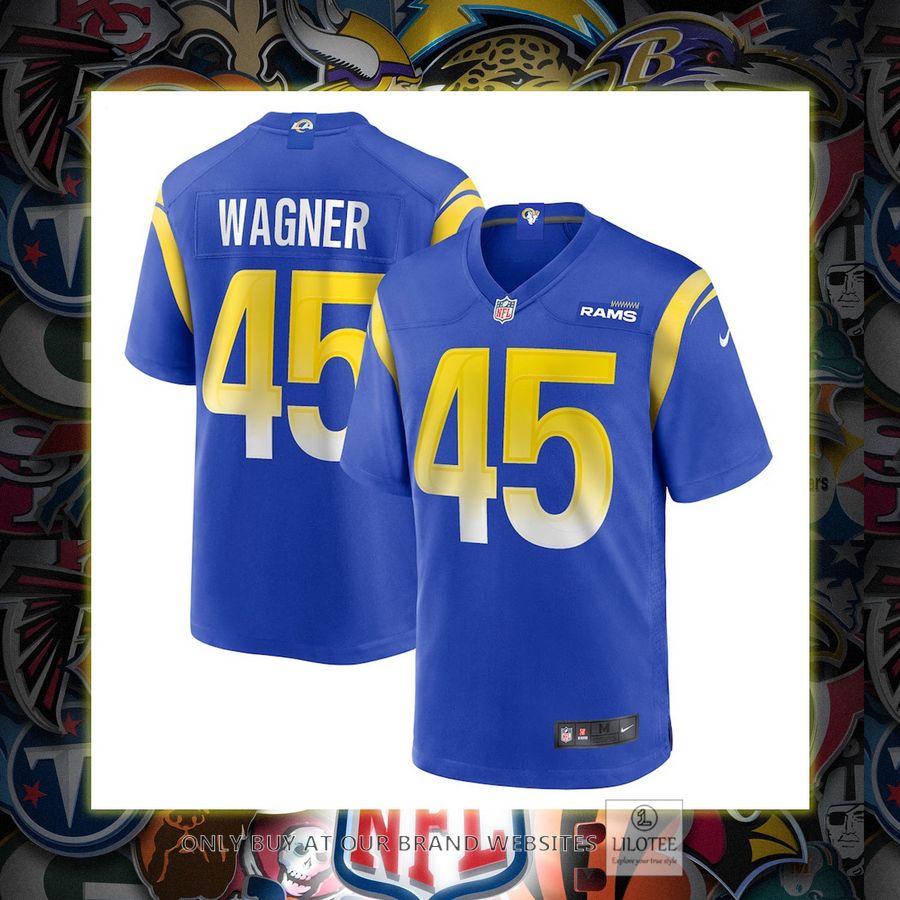 Bobby Wagner Los Angeles Rams Nike Game Royal Football Jersey 7
