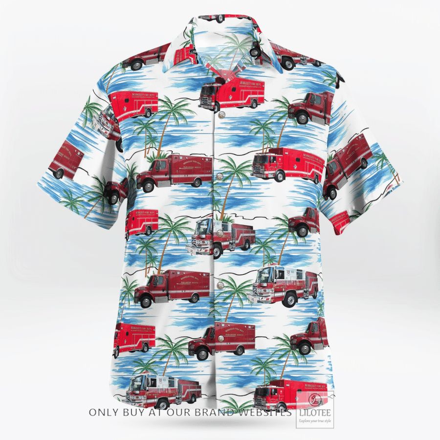 California Berkeley Fire Department Hawaiian Shirt 3 California Berkeley Fire Department Hawaiian Shirt - Image 3