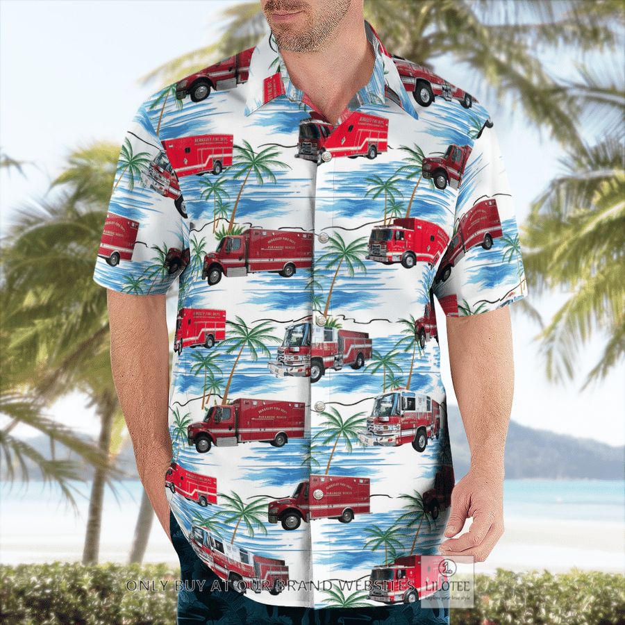 California Berkeley Fire Department Hawaiian Shirt 6 California Berkeley Fire Department Hawaiian Shirt - Image 6