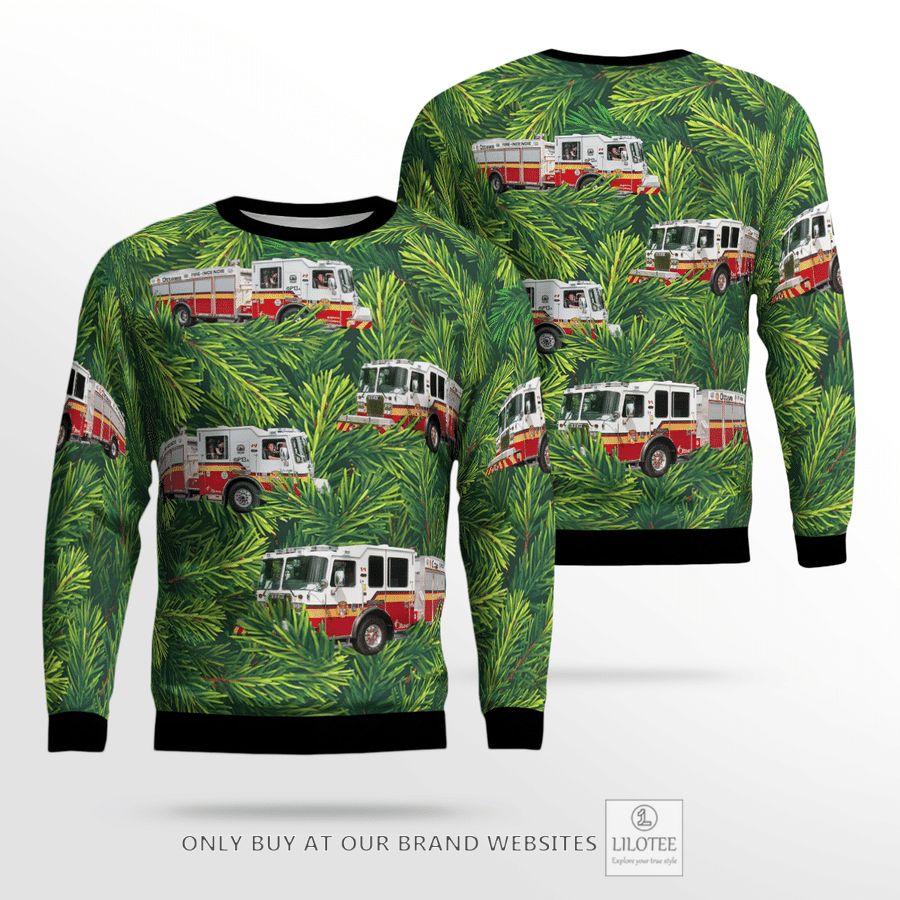 Canada Ottawa Fire Services 3D Sweater 24