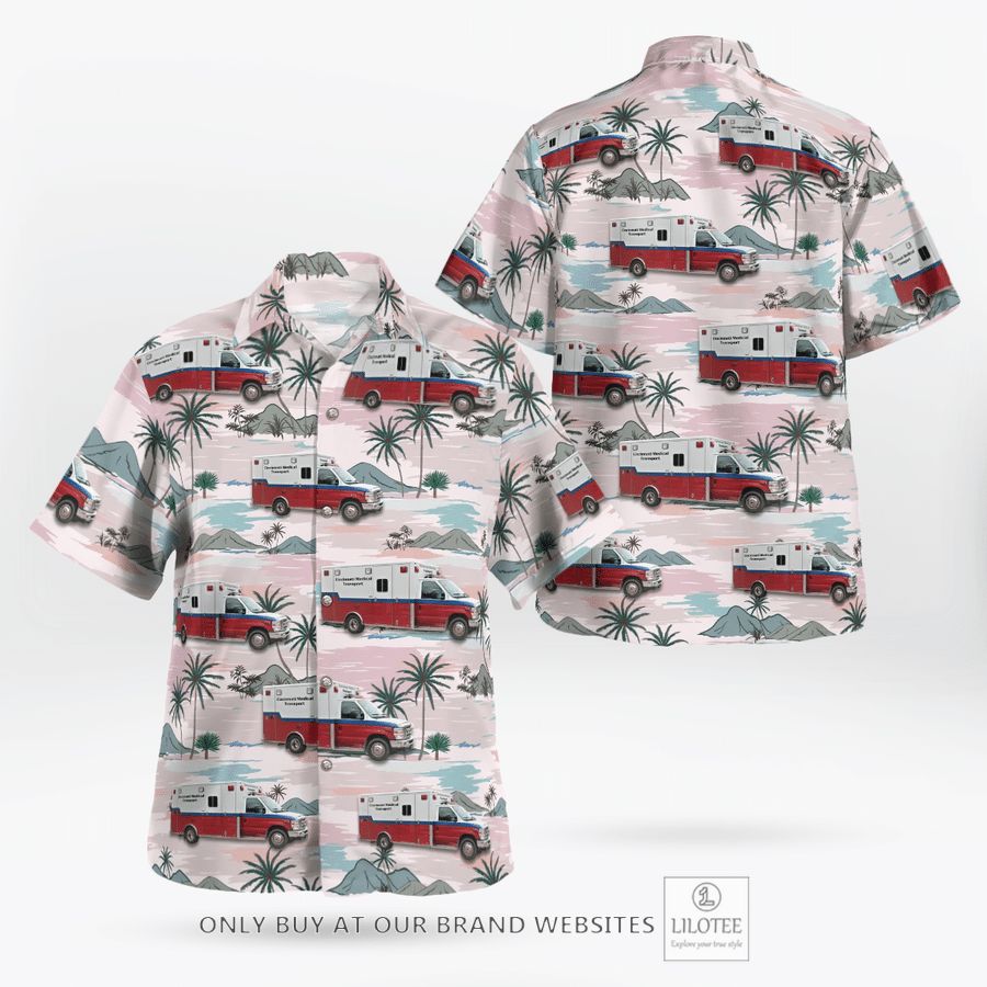 Cincinnati Ohio Medical Transport Hawaiian Shirt 17