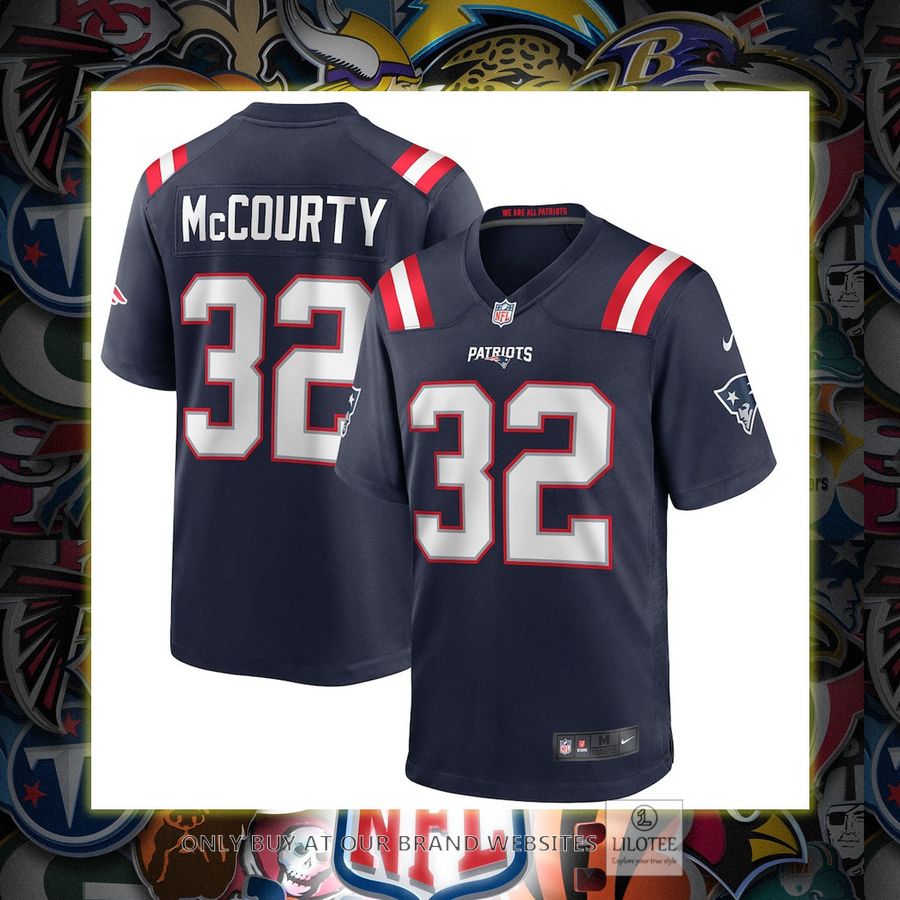 Devin Mccourty New England Patriots Nike Game Navy Football Jersey 7