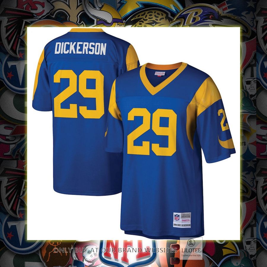 Eric Dickerson Los Angeles Rams Mitchell And Ness 1984 Legacy Replica Royal Football Jersey 6