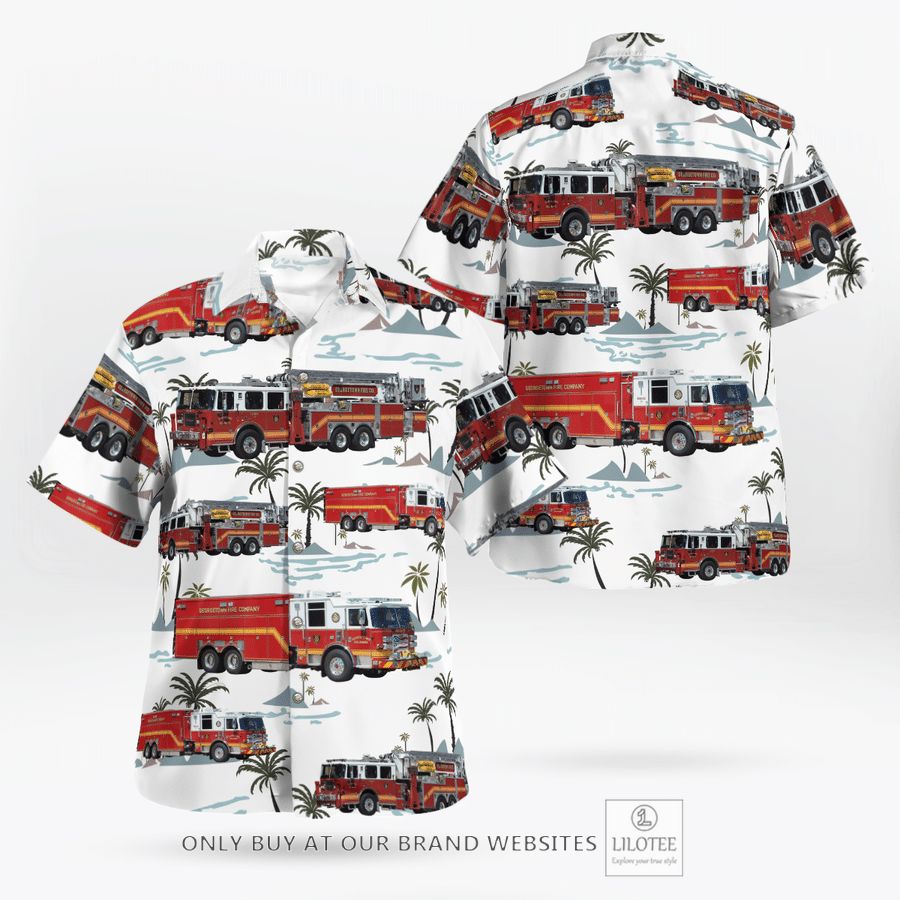 Georgetown Fire Company Hawaiian Shirt 17