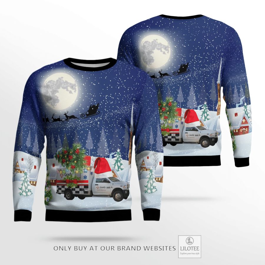 Georgia Grady EMS Christmas 3D Sweater 25