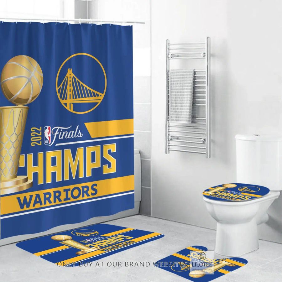 Golden State Warriors Bathroom Set 8