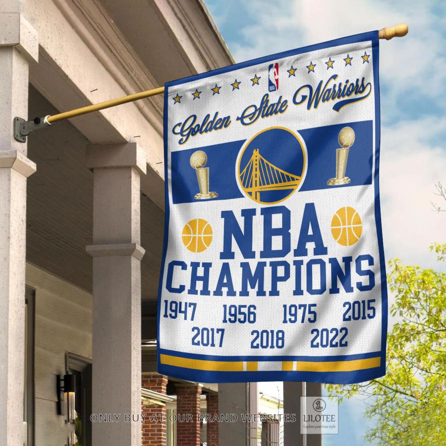 Golden State Warriors NBA Champions Flag 11