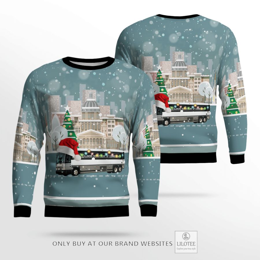 Illinois Department Of Corrections Christmas 3D Sweater 24