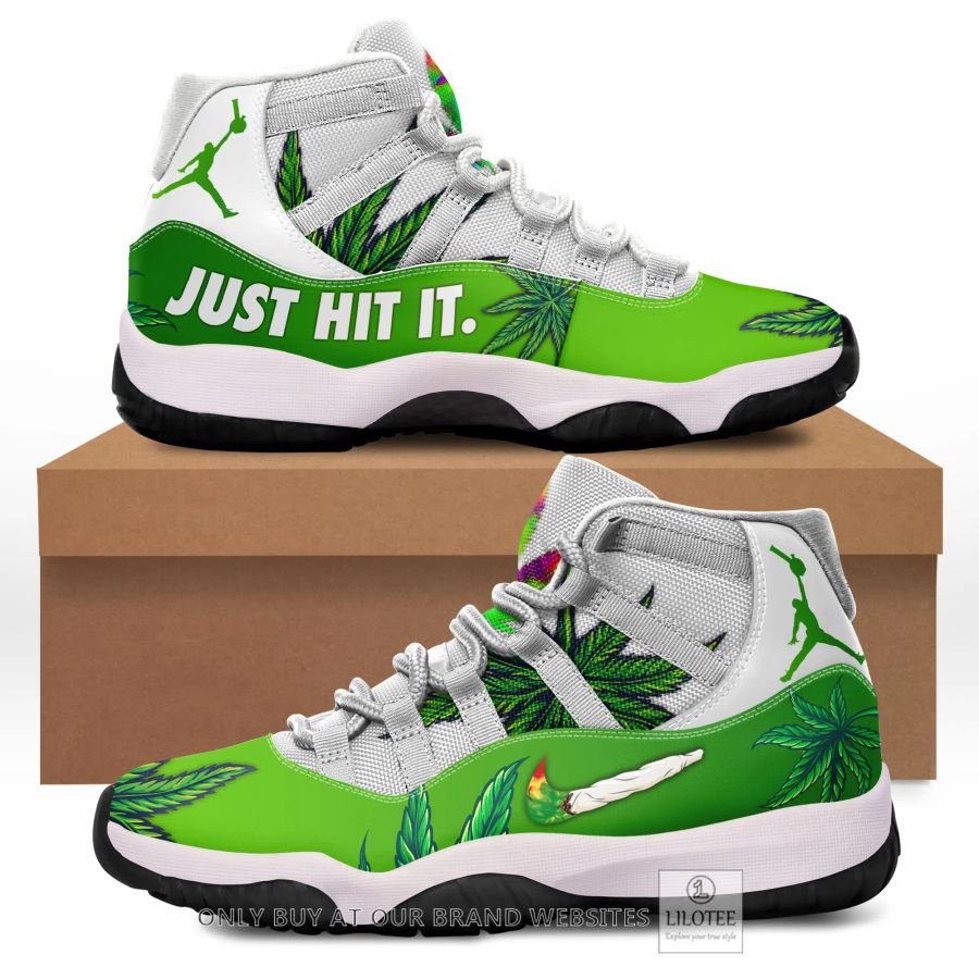 Just Hit It Cannabis Air Jordan 11 Sneaker 2