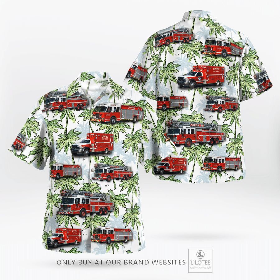 Kentucky Union Fire Protection District Hawaiian Shirt 16