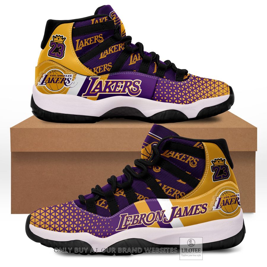 Lebron James Lakers Air Jordan 11 Sneaker 2