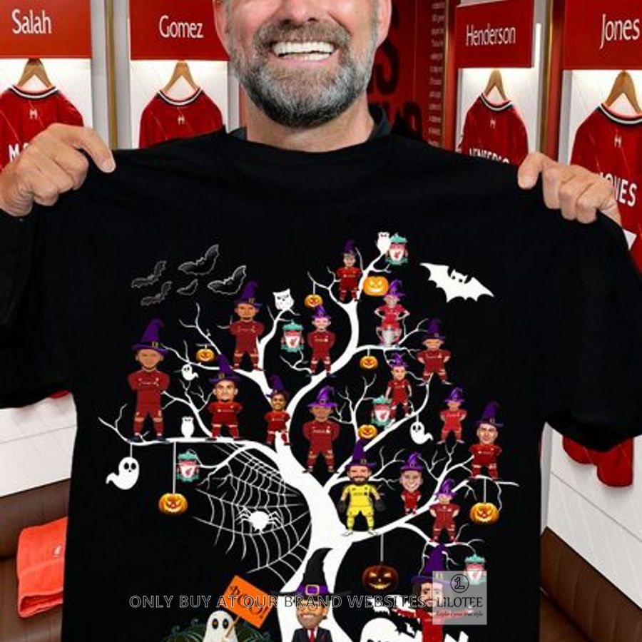 Liverpool member tree Halloween 3D Shirt 2