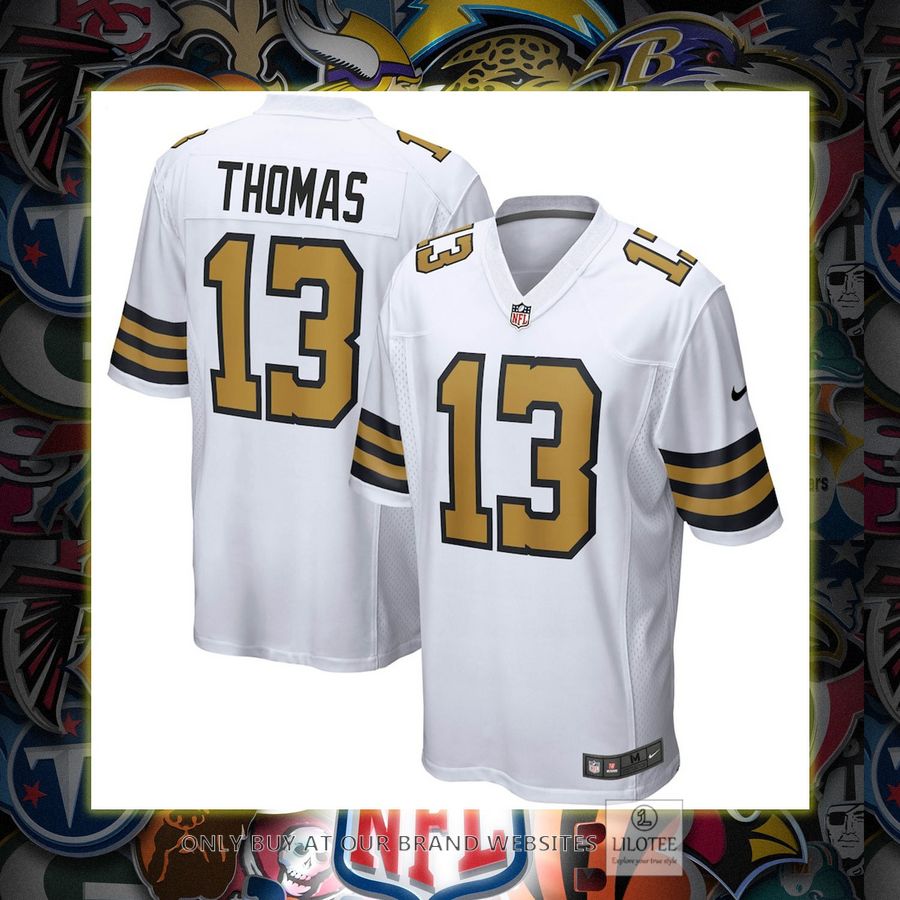Michael Thomas New Orleans Saints Nike Alternate White Football Jersey 2