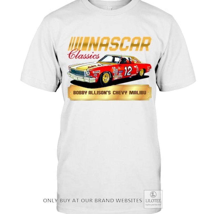 NASCAR Classic Bobby Allison Chevy Malibu 2D Shirt, Hoodie 7
