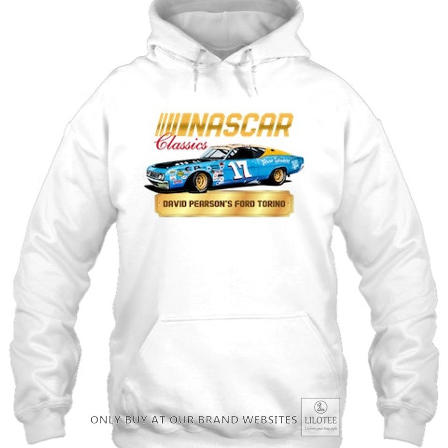 NASCAR Classic David Pearson Ford Torino 2D Shirt, Hoodie 6