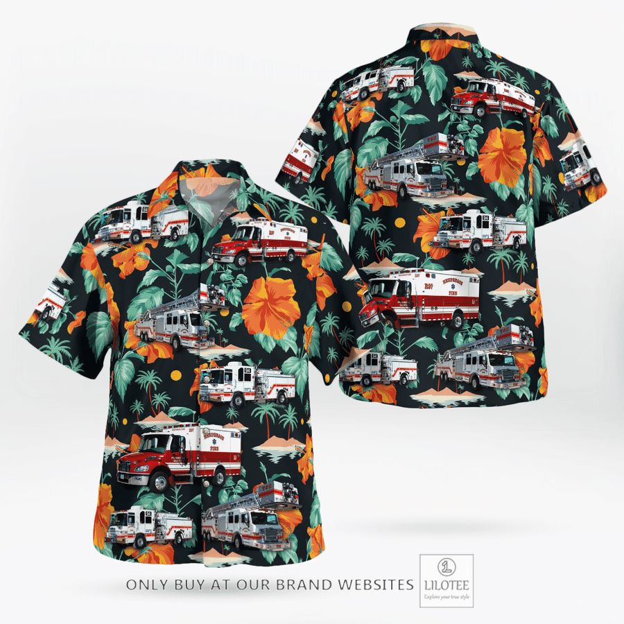 Nevada Henderson Fire Department Hawaiian Shirt 17