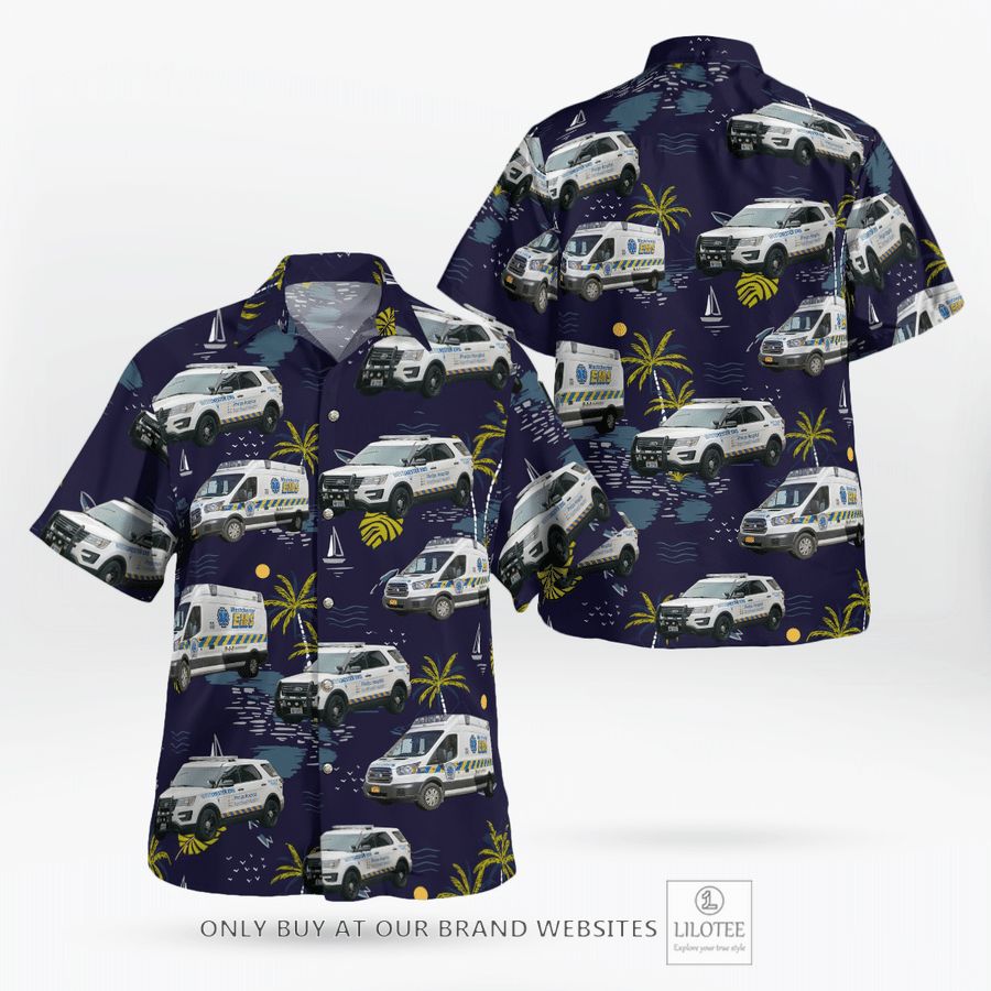 New York, Westchester EMS Hawaiian Shirt 17