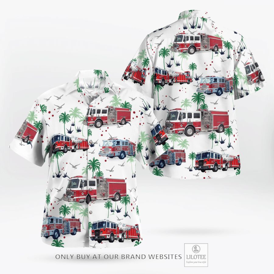 Ontario Fire Department Hawaiian Shirt 16