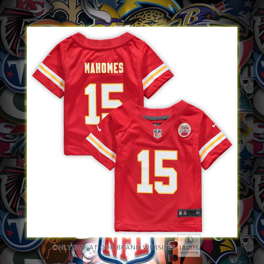 Patrick Mahomes Kansas City Chiefs Nike Infant Game Red Football Jersey 6