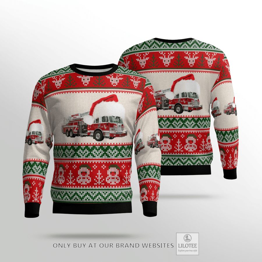 Pebble Beach Community Services District-CAL FIRE Christmas Sweater 12