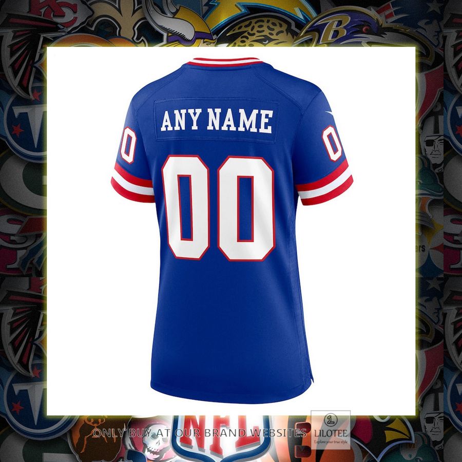 Personalized New York Giants Nike Womens Classic Game Royal Football Jersey 3 Personalized New York Giants Nike Womens Classic Game Royal Football Jersey - Image 3