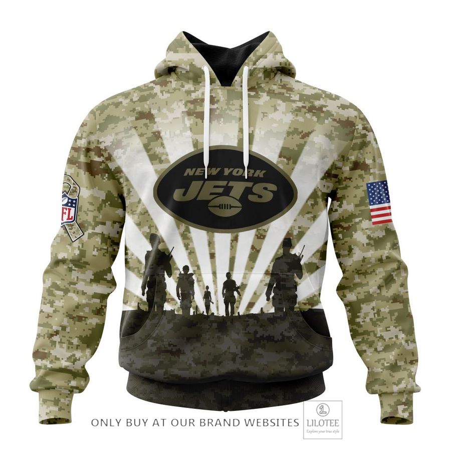 Personalized NFL New York Jets Salute To Service Honor Veterans And Their Families 3D Shirt, Hoodie 18