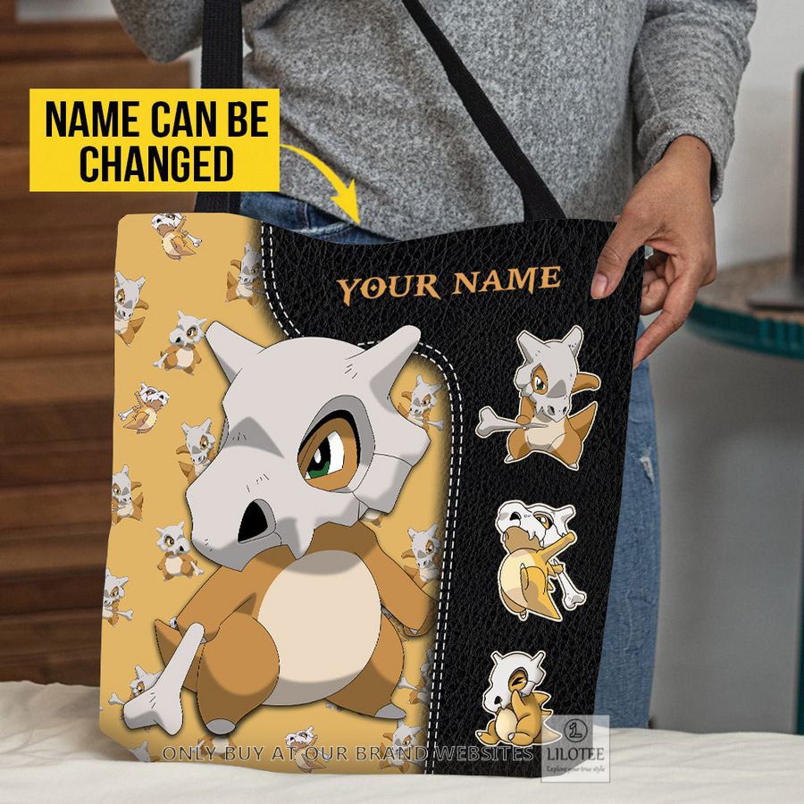 Personalized Pokemon Cubone All Over Tote bag 2