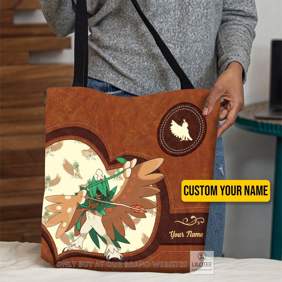 Personalized Pokemon Decidueye All Over Tote bag 2