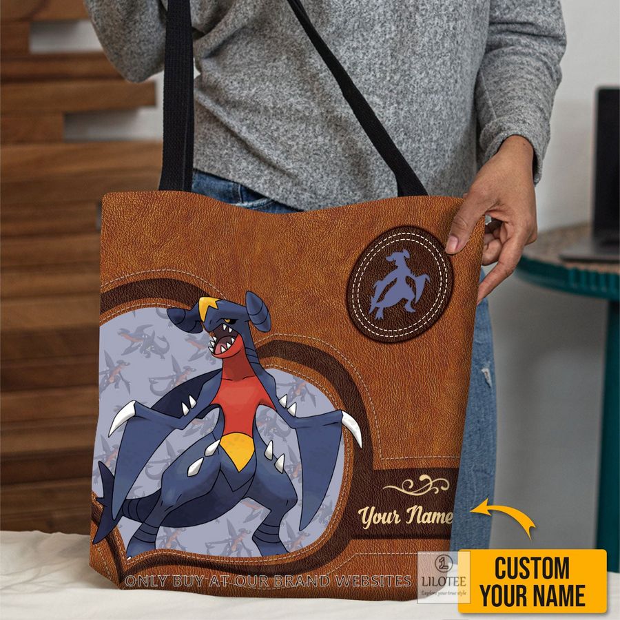 Personalized Pokemon Garchomp All Over Tote bag 2